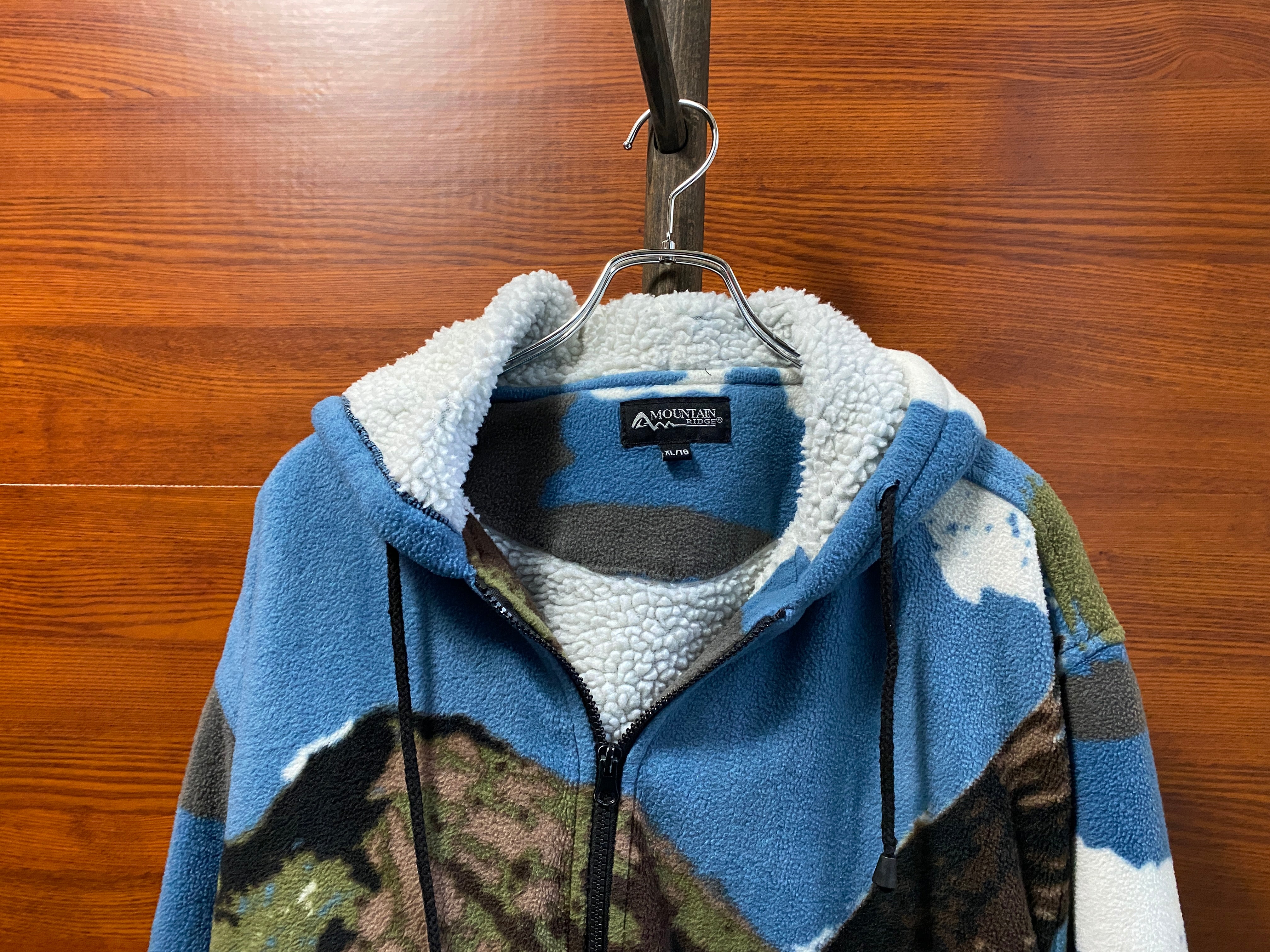 Mountain Ridge Flying Eagle Print Fleece Jacket – Poison Frog